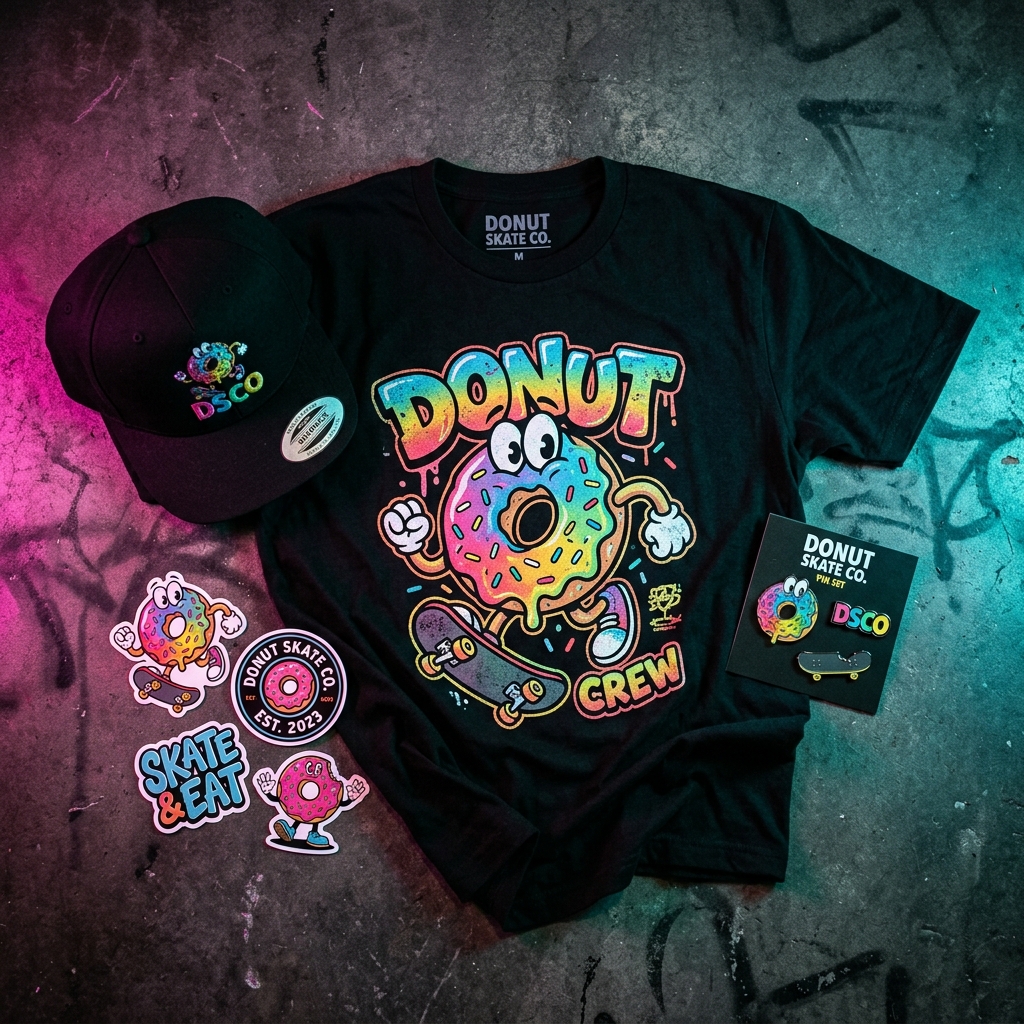 Jason's Donuts merch collection